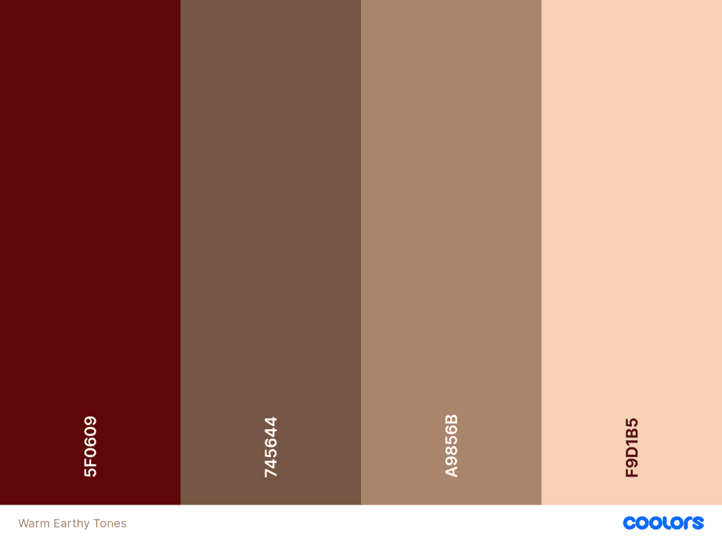 Warm Earthy Tones