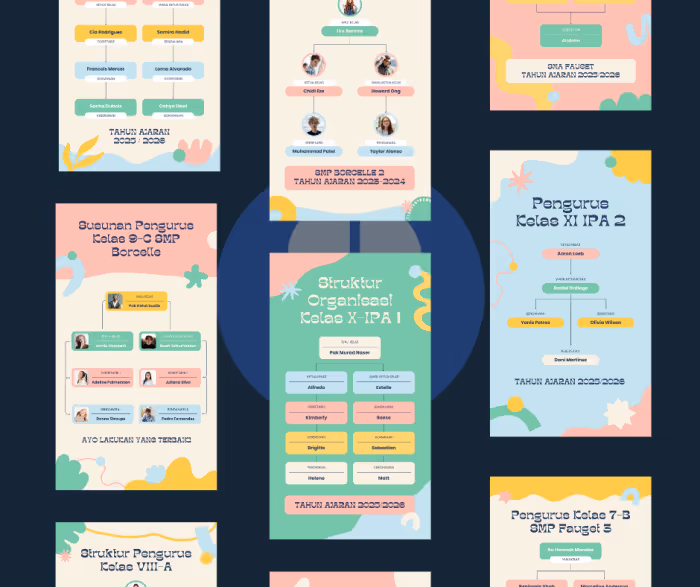 Organic Instagram Story Templates for Class or School Organizations