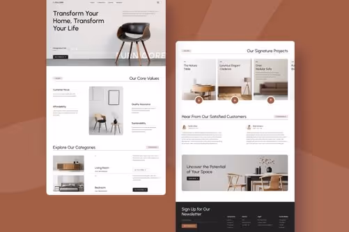Furnicore for your furniture business website