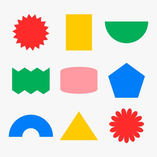 Geometric shapes