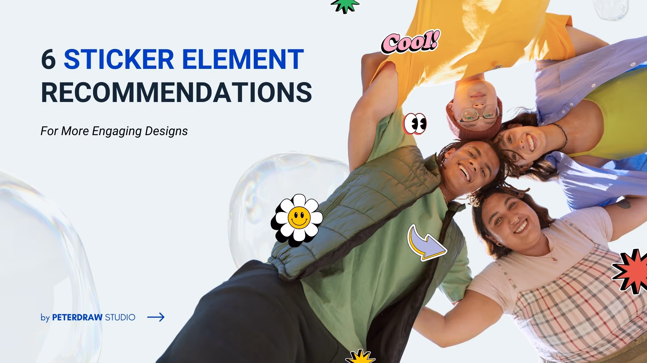 6 Sticker Element Recommendations for More Engaging Designs