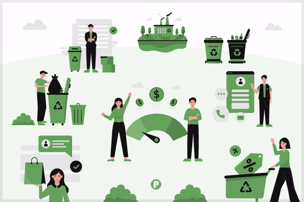 Project turned into product for a waste by-products marketplace