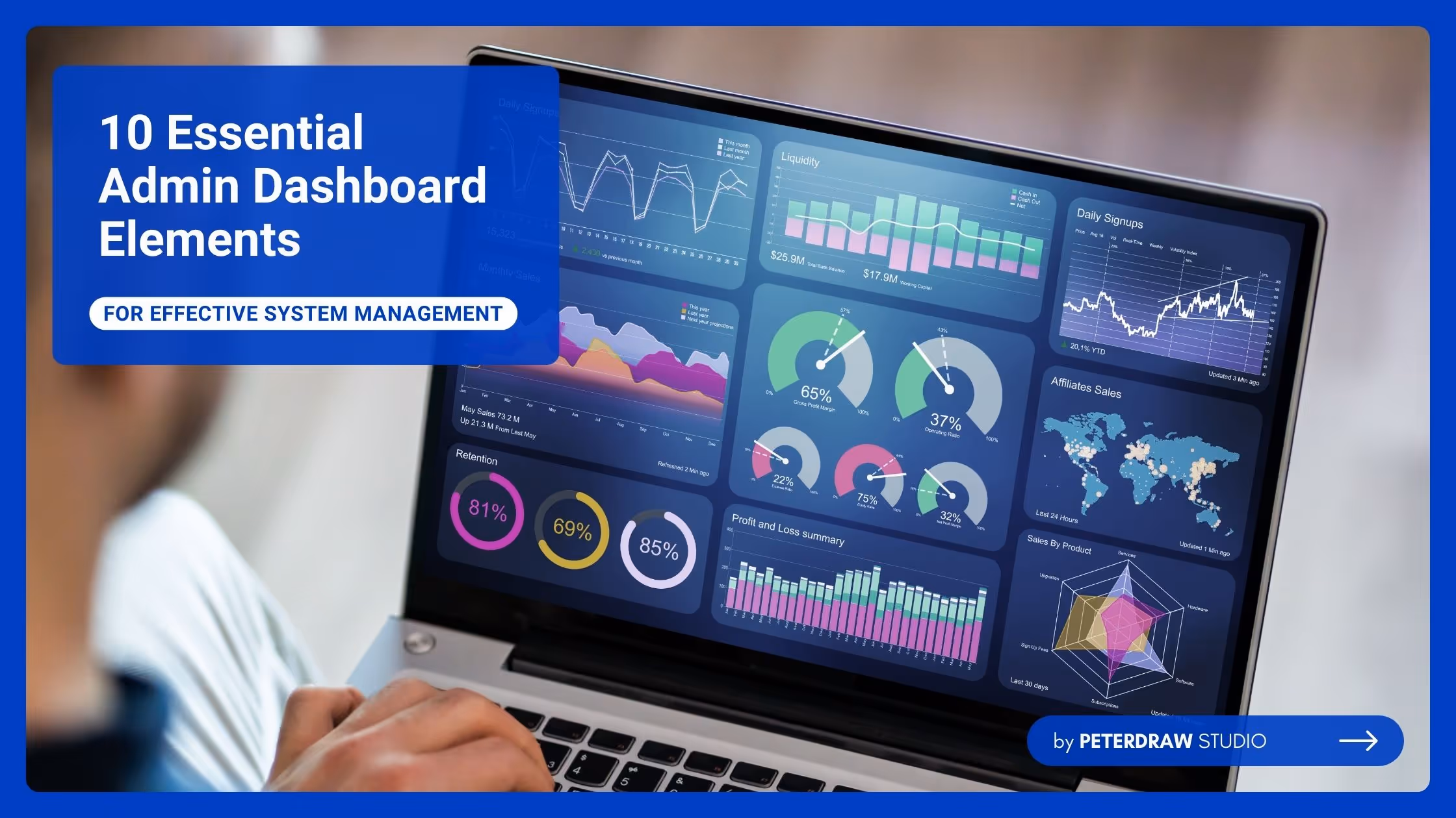 10 Essential Admin Dashboard Elements for Effective System Management