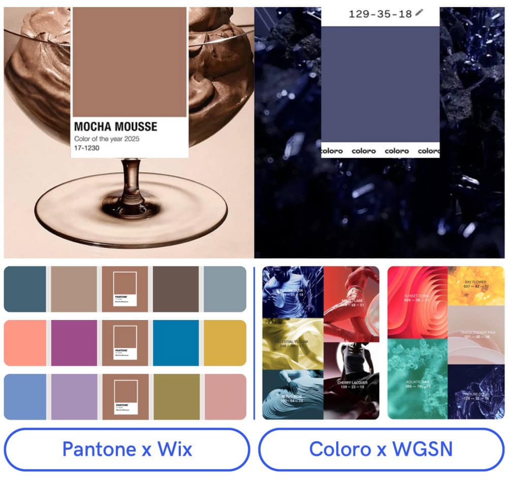 Pantone vs. Coloro for Web Design
