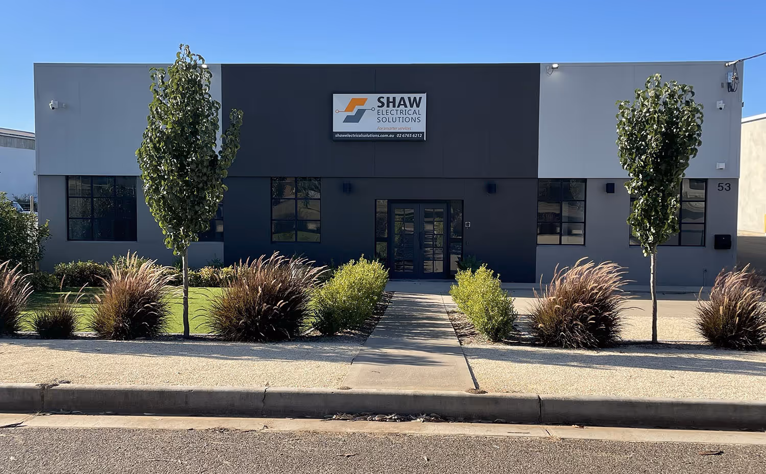 Front of Shaw Electrical Solutions building