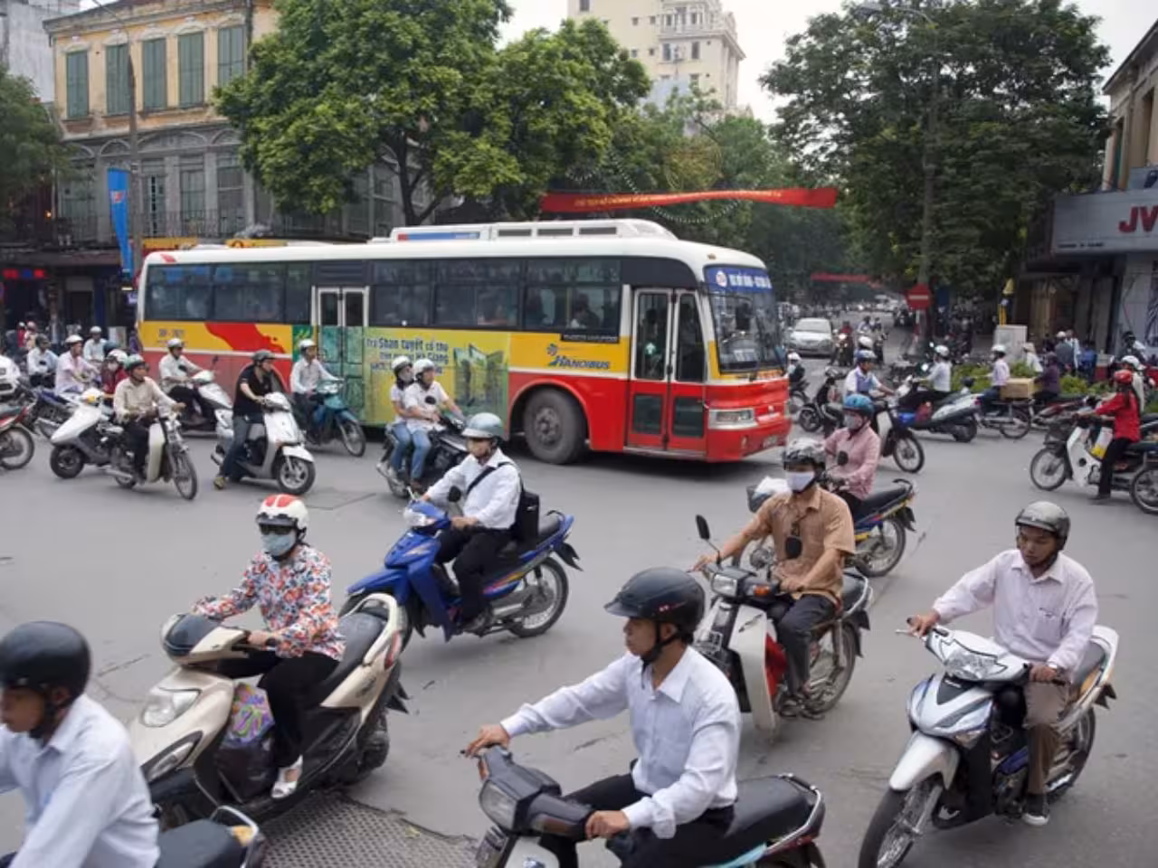 Hanoi traffic