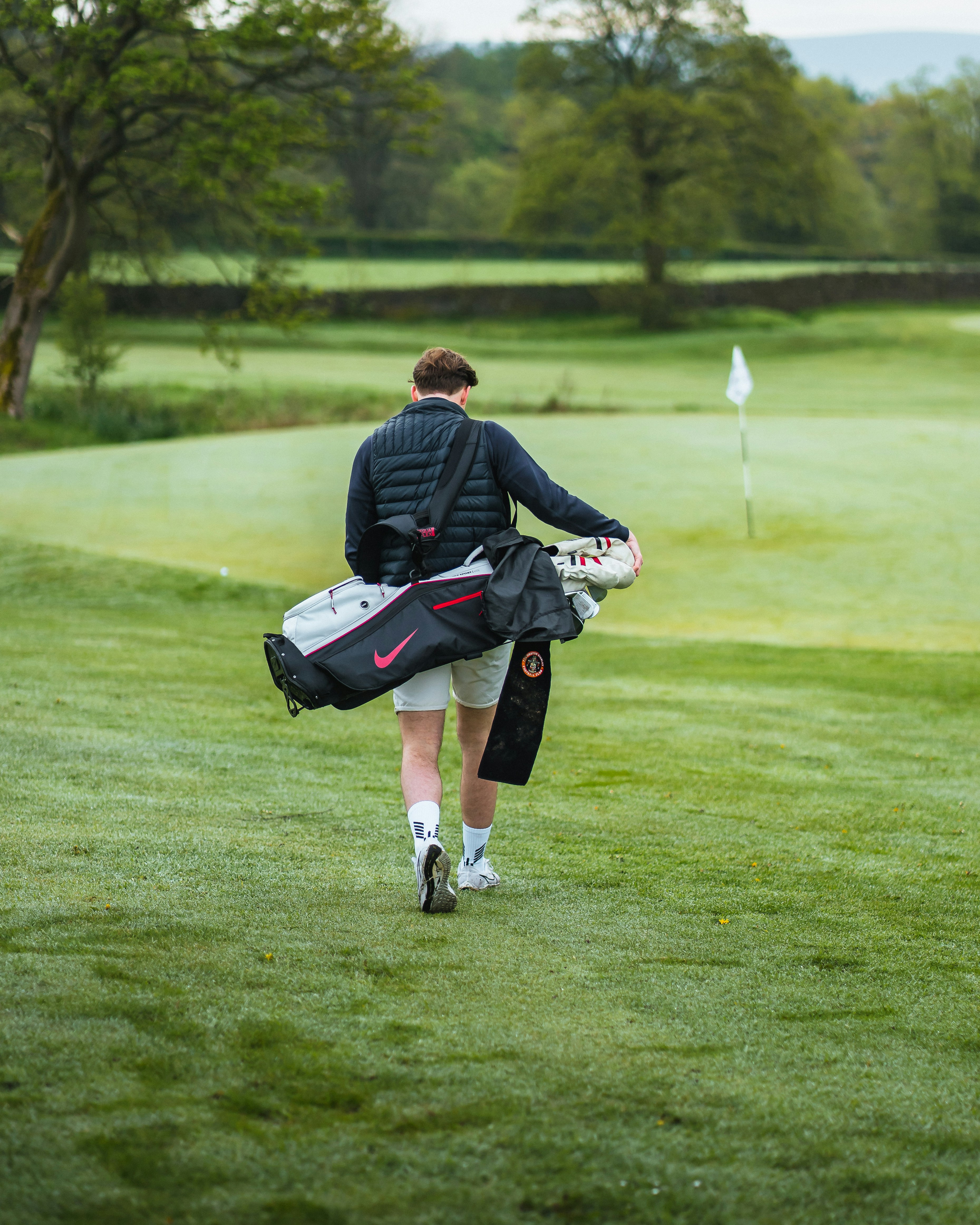 Golfer Walking
