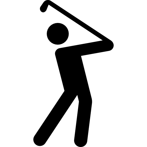Golf Swing Icon