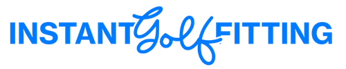 Text logo reading 'INSTANT Golf FITTING' with the word 'Golf' in a cursive style.