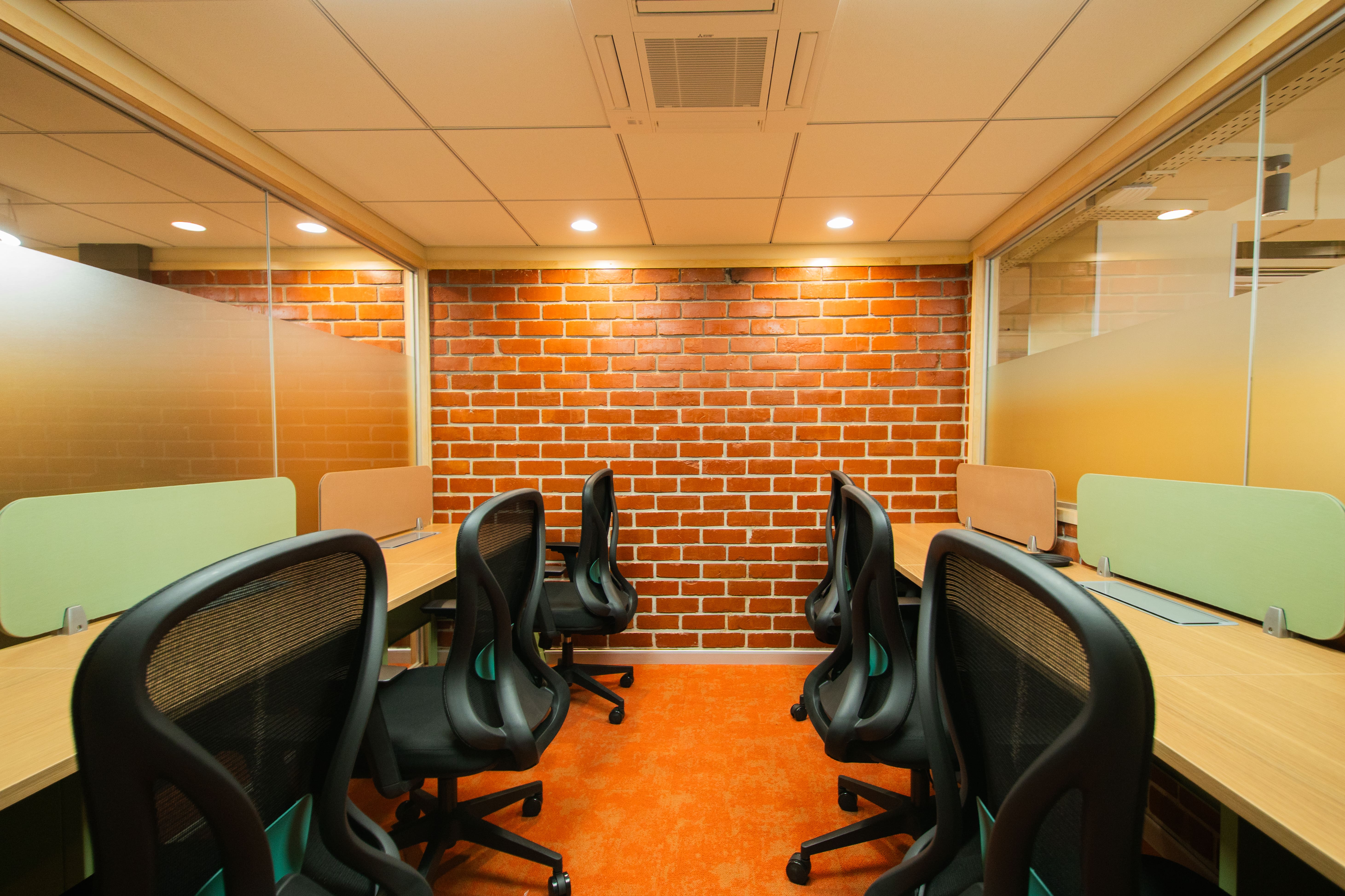 six-seater private office for small teams.