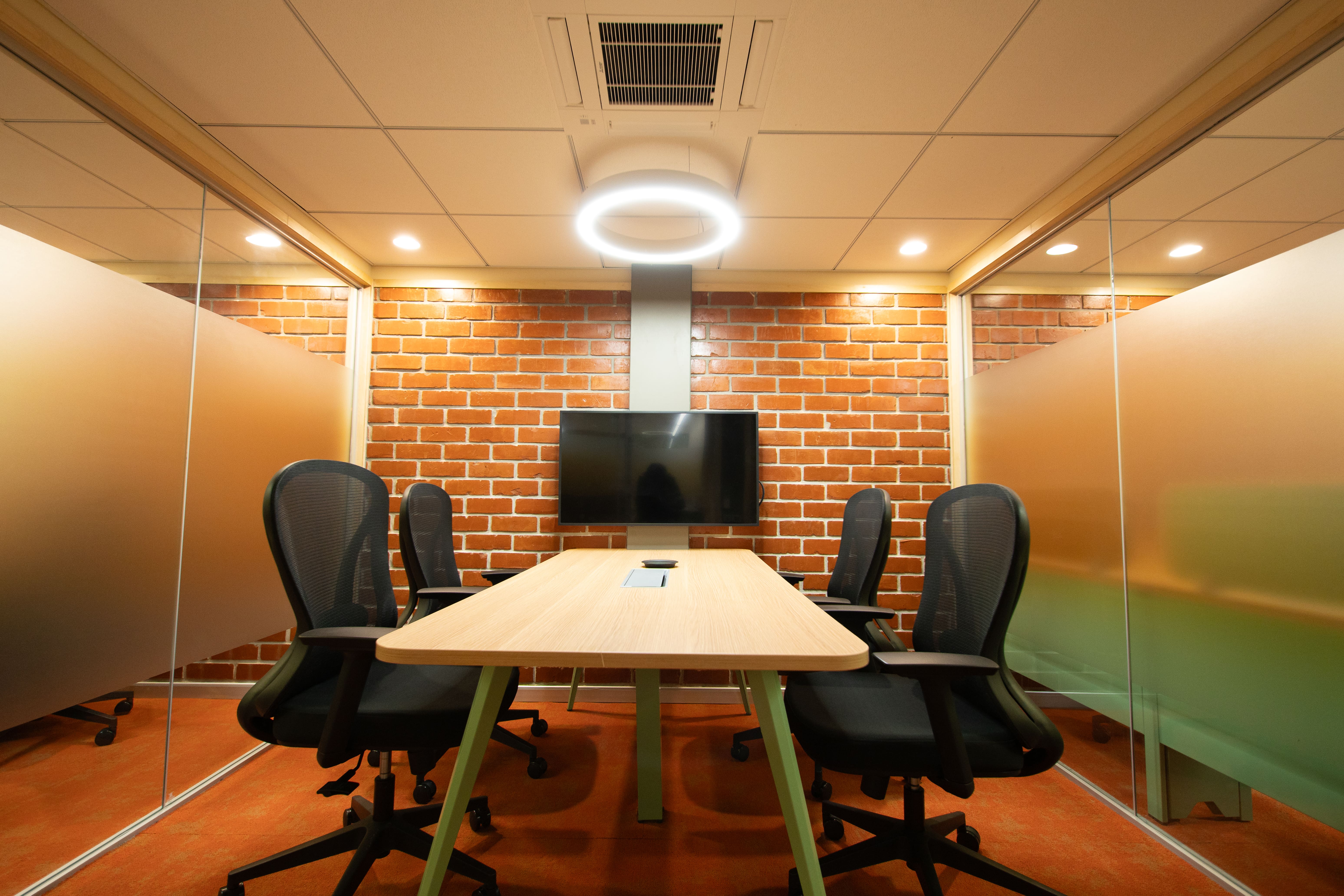 private cabin at away coworking space in Koramangala