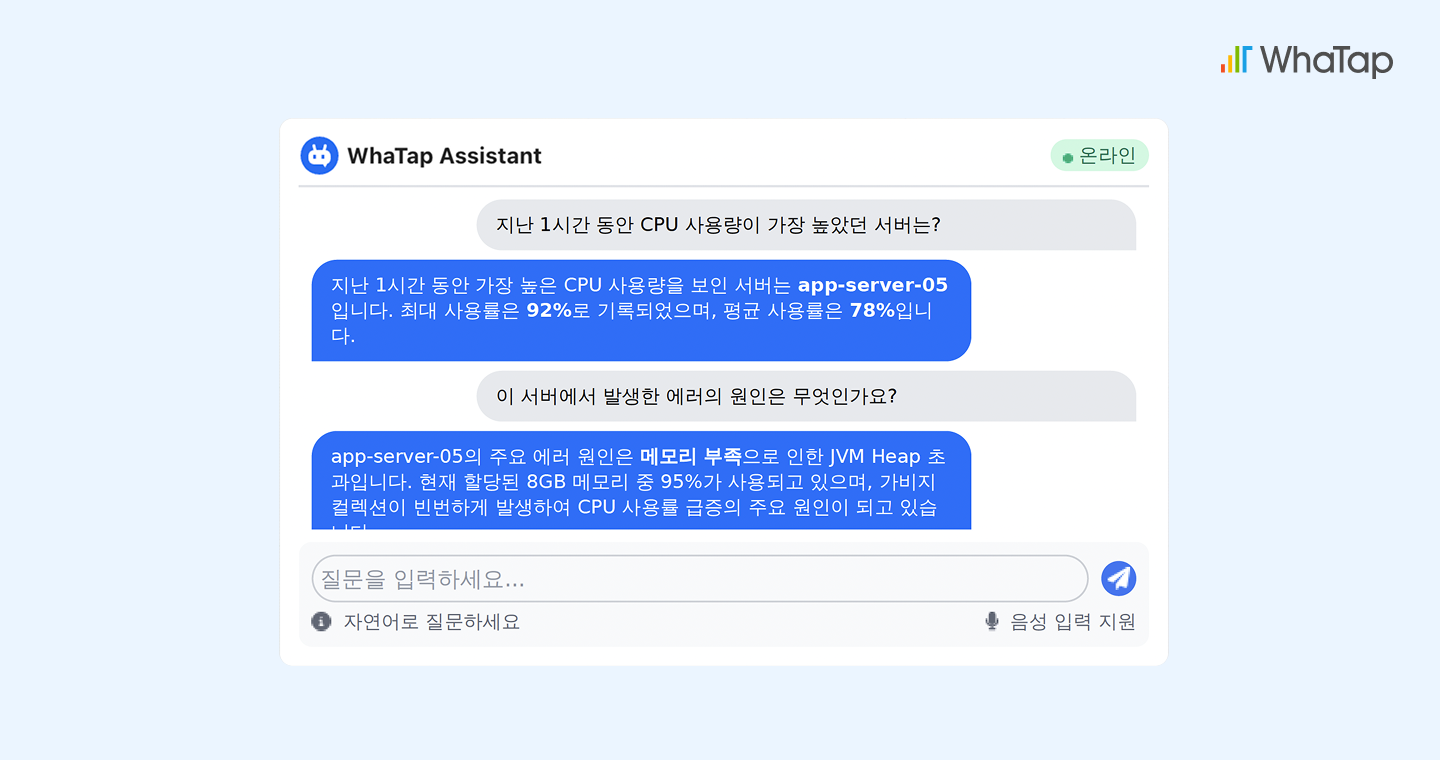 반복 작업을 덜어주는 대화형 AI 인터페이스