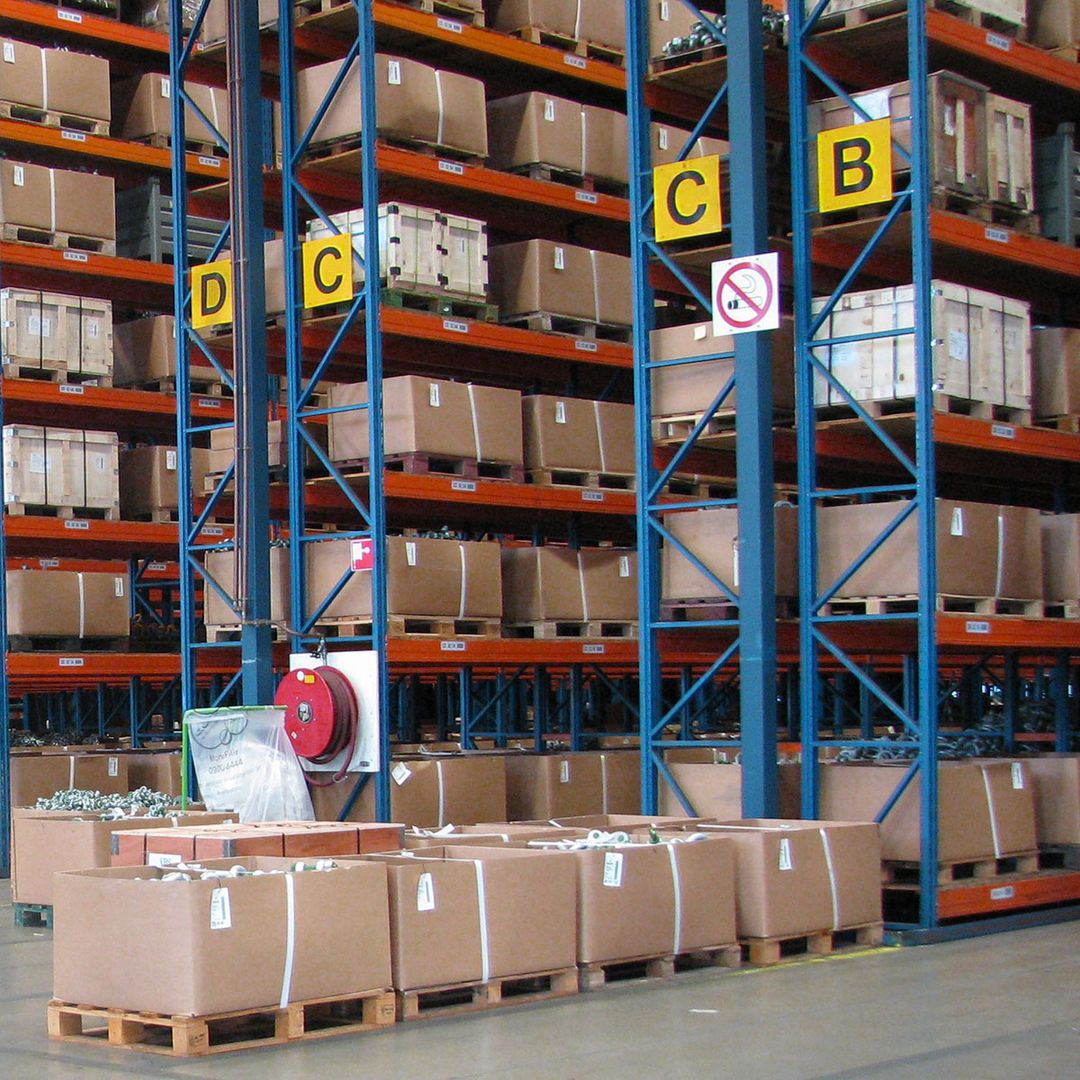 Double Deep Racking Stops Double Deep Pallet Racking | One Stop Pallet Racking