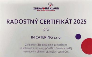 Certifikát zdravotní klaun