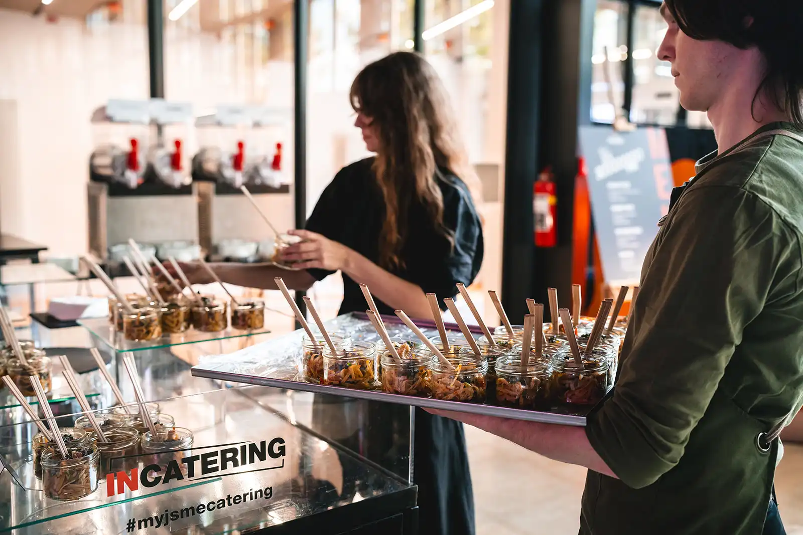 Flying buffet od IN CATERING