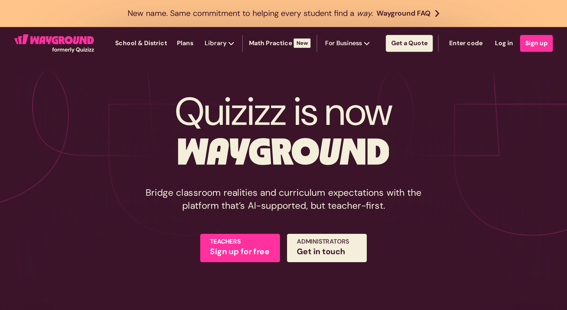 Wayground screenshot