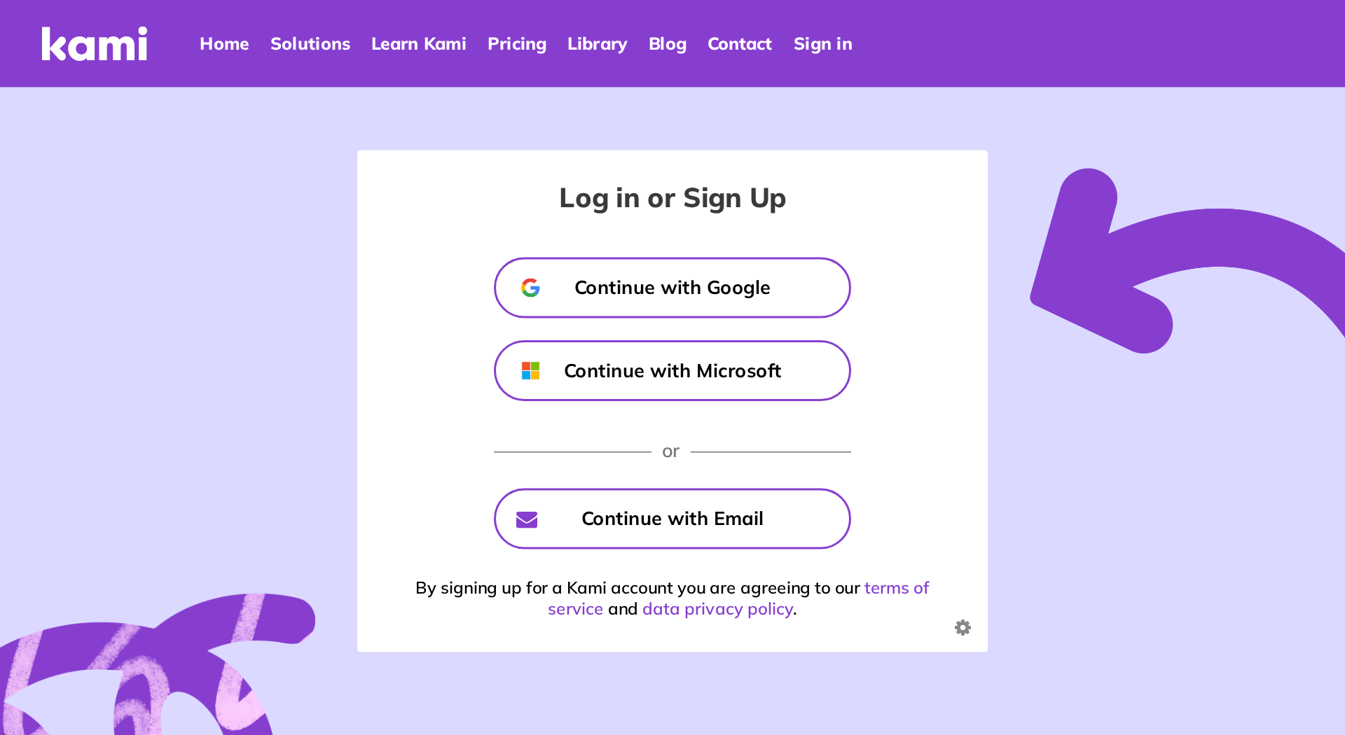 Kami screenshot