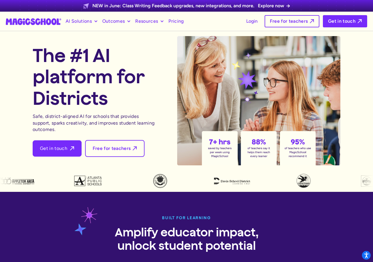 MagicSchool AI screenshot