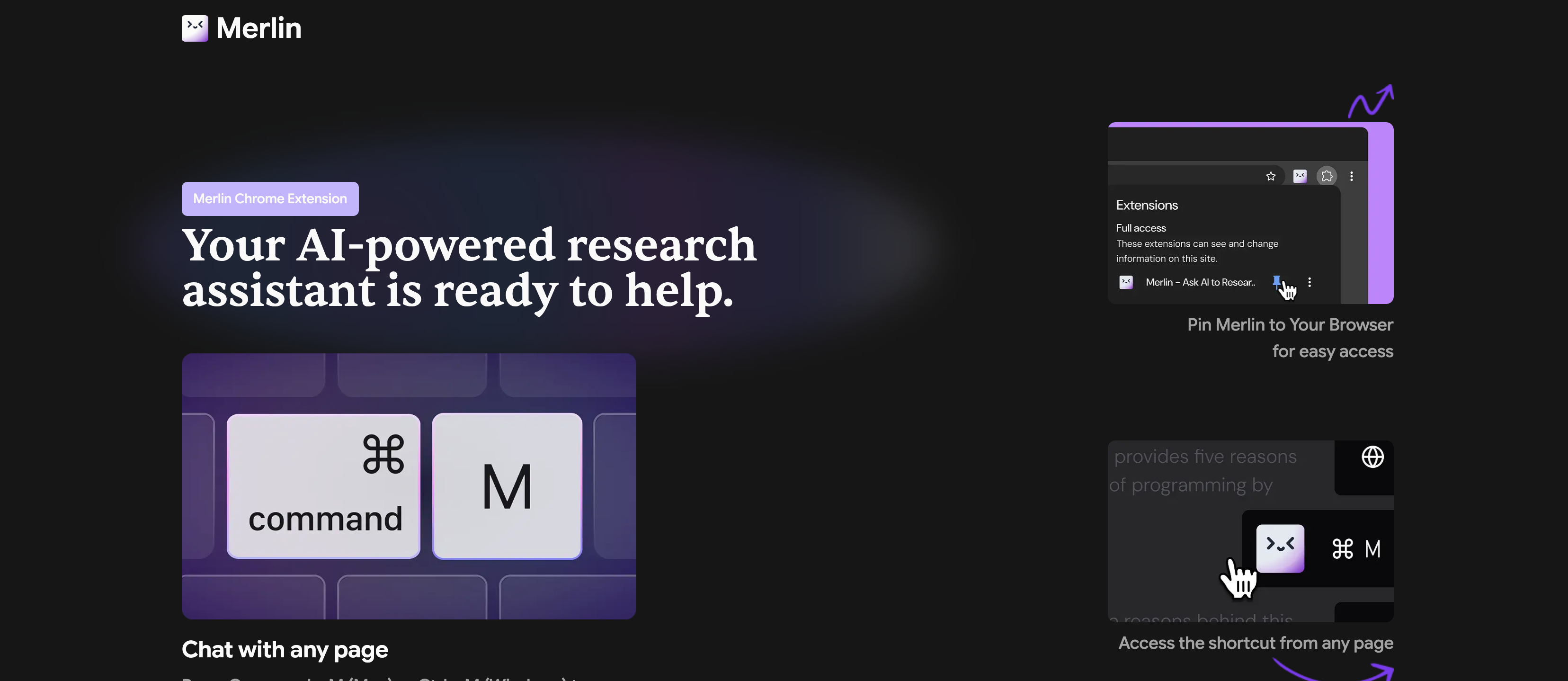 Merlin screenshot