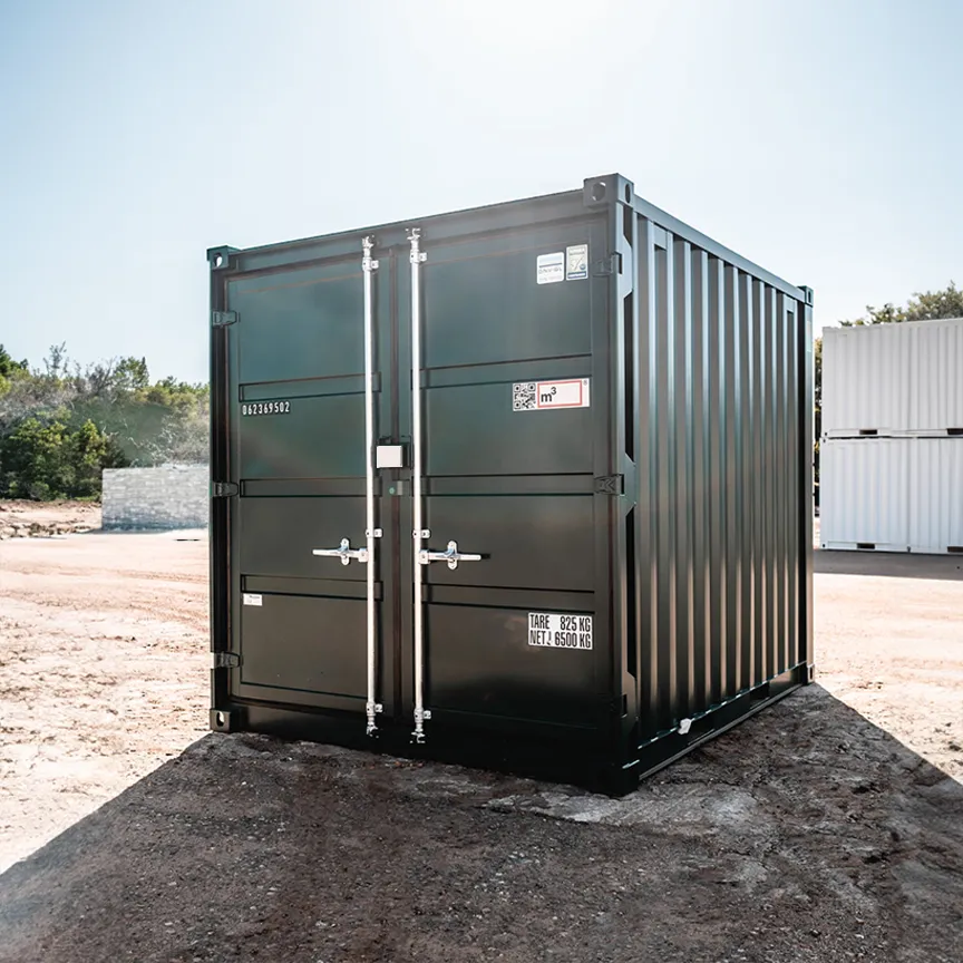 8 Fuß Materialcontainer, Farbe grün