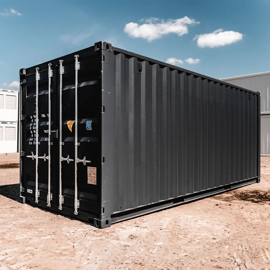 Anthrazit farbener Container zum Kauf