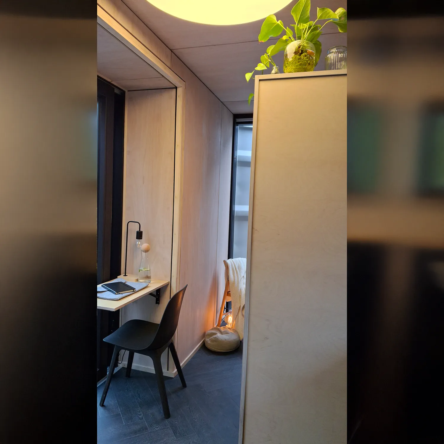 Tinyhouse Container Arbeitsplatz