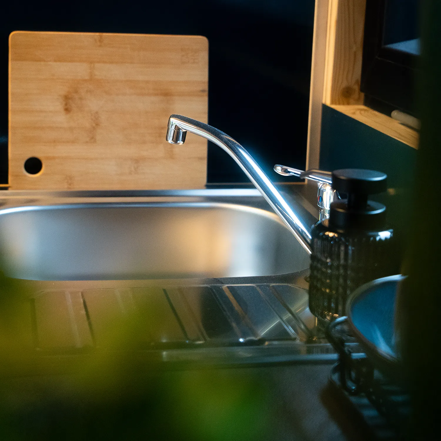 Container Tiny House Einbauküche