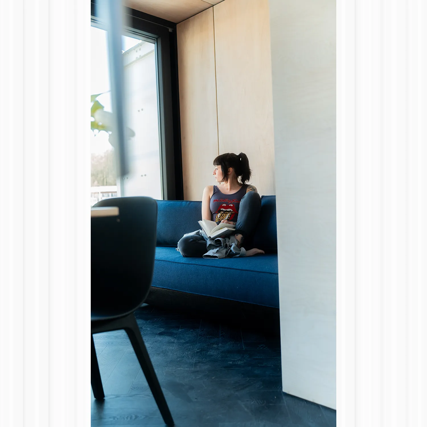 Container Tinyhouse, 20 Fuß Seecontainer, Wohnbereich