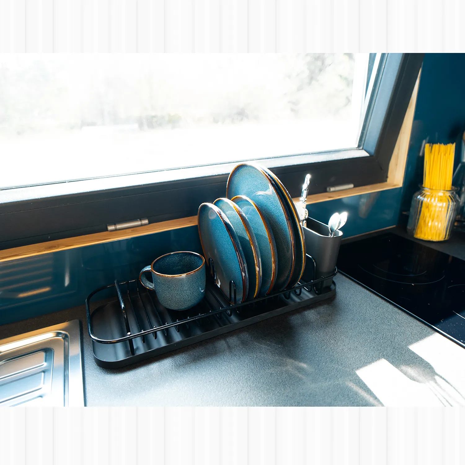 Container Tinyhouse Kochbereich