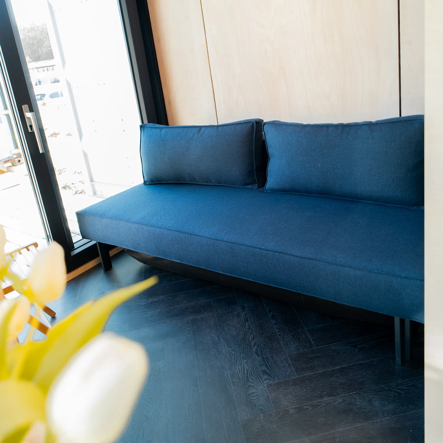 Container Tinyhouse Wohn-und Schlafbereich