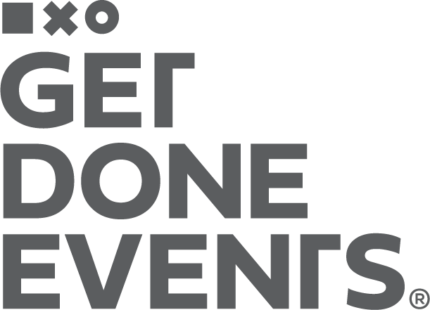 Logo cinzento Get Done Events