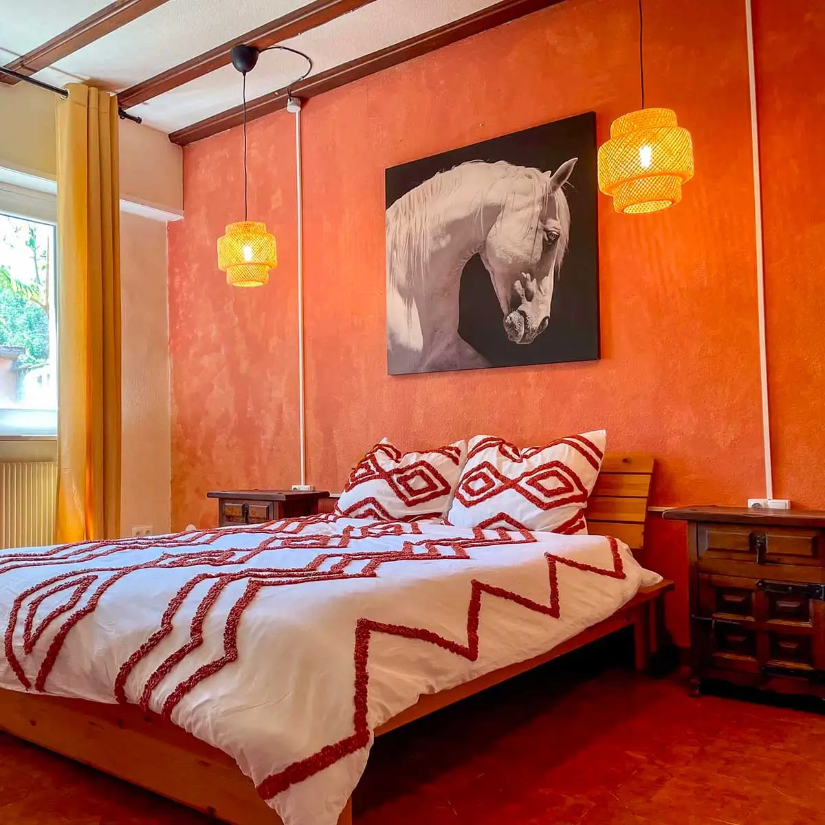 lit double de la casa andalucia