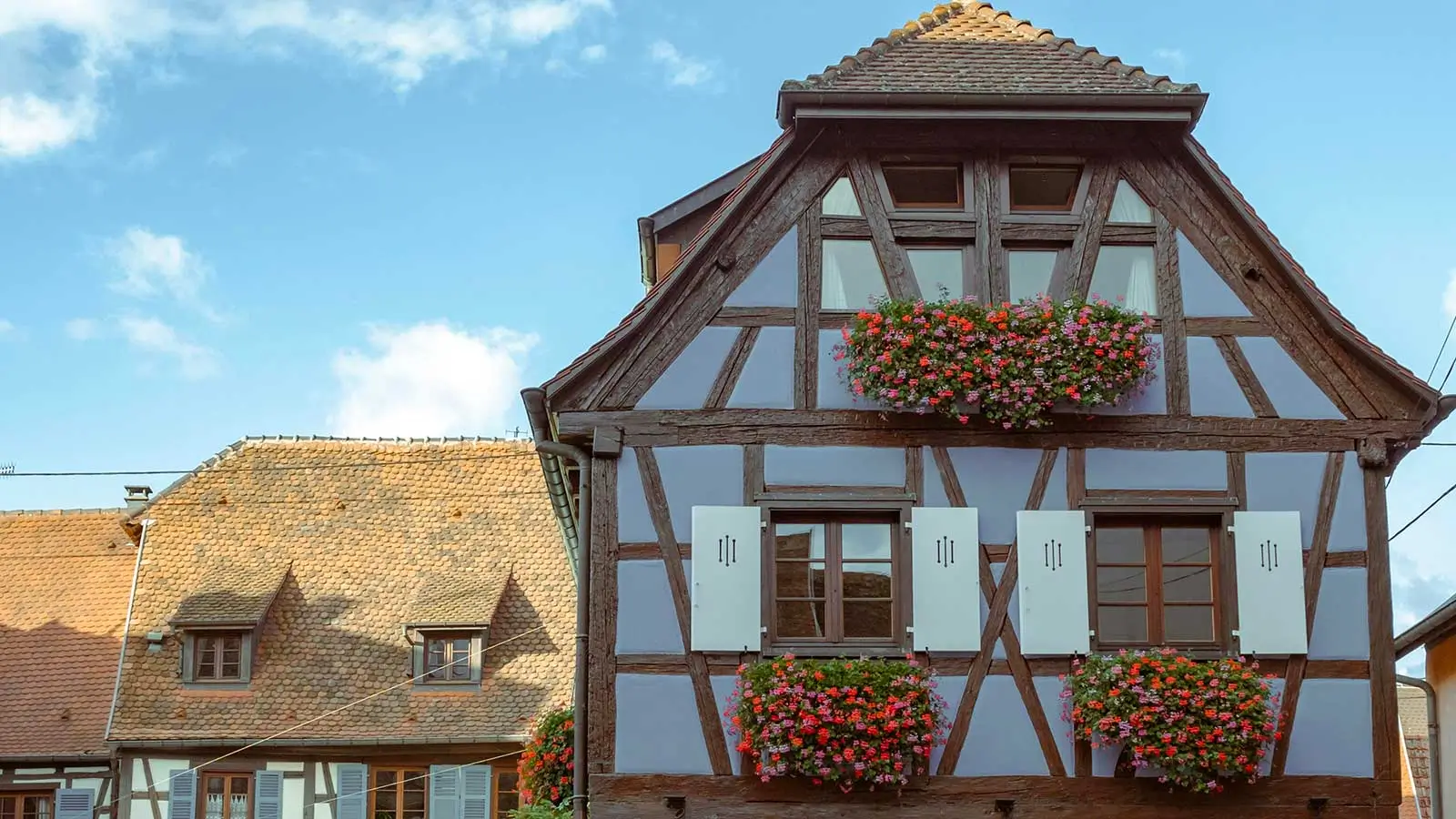maison en colombage à Eguisheim