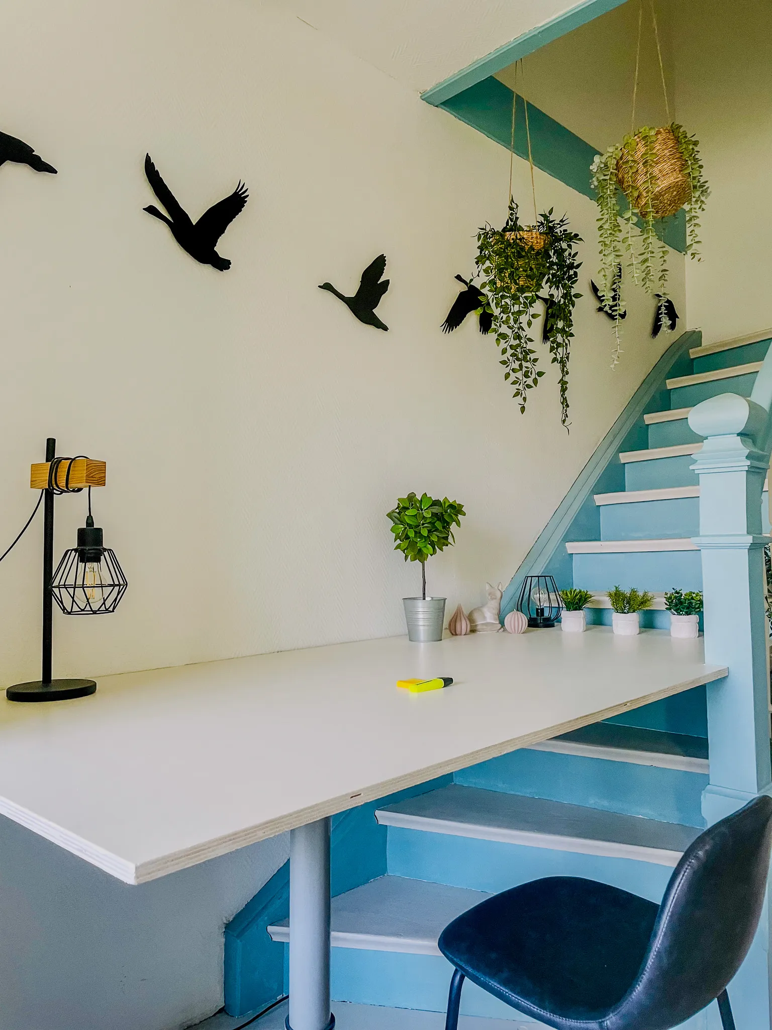 Bureau de travail dans la Villa Hortensia