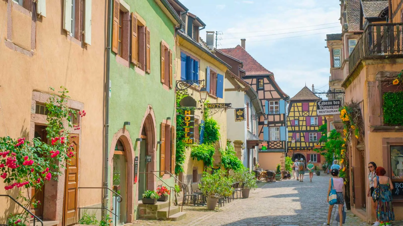 Une journée idéale entre Eguisheim, Colmar et Riquewihr