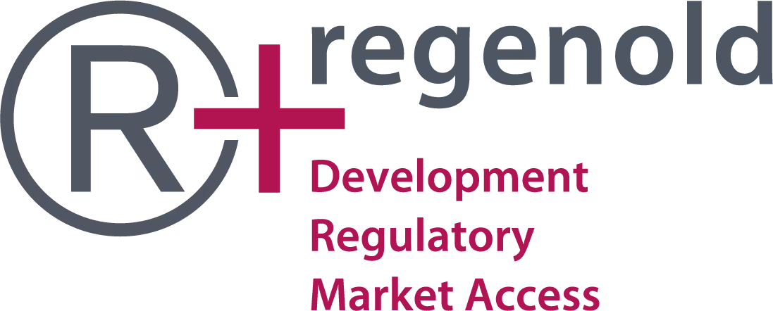 A logo of the company regenold