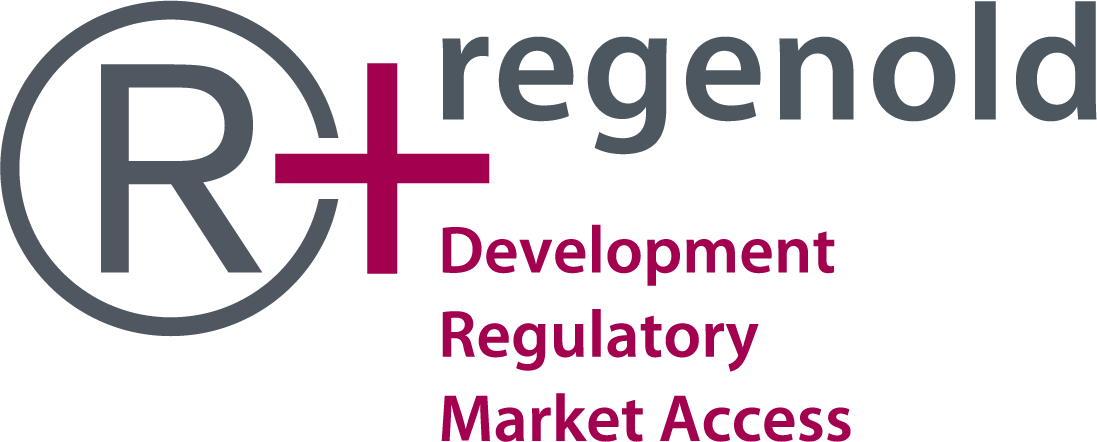 A logo of the company regenold