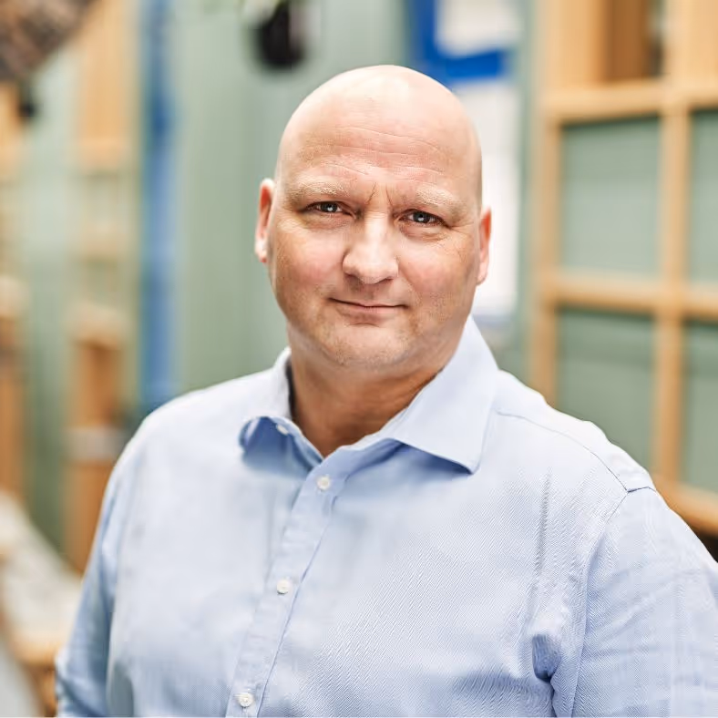 A portrait of a man - the CEO of digetiers
