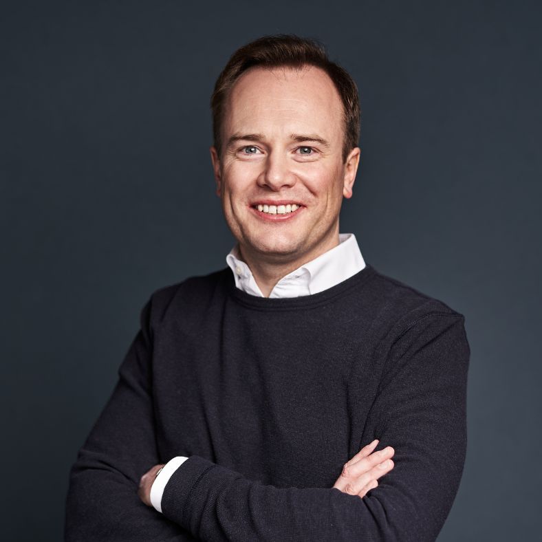 A portrait of a man - the CEO of digetiers