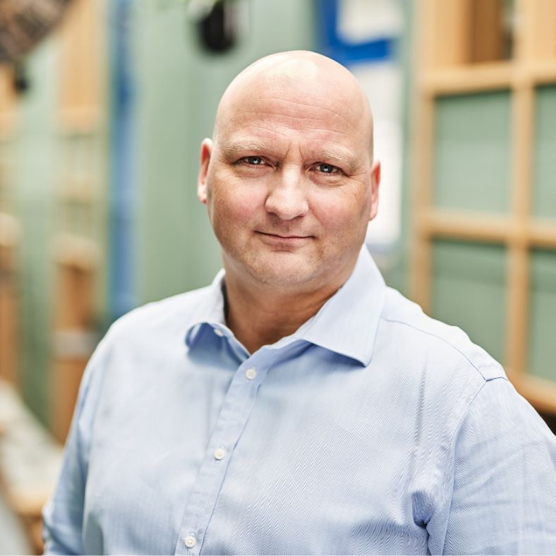 A portrait of a man - the CEO of digetiers