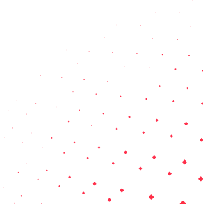 Pattern of pink diamond shapes arranged in a diagonal grid on a black background, increasing in size from top left to bottom right.