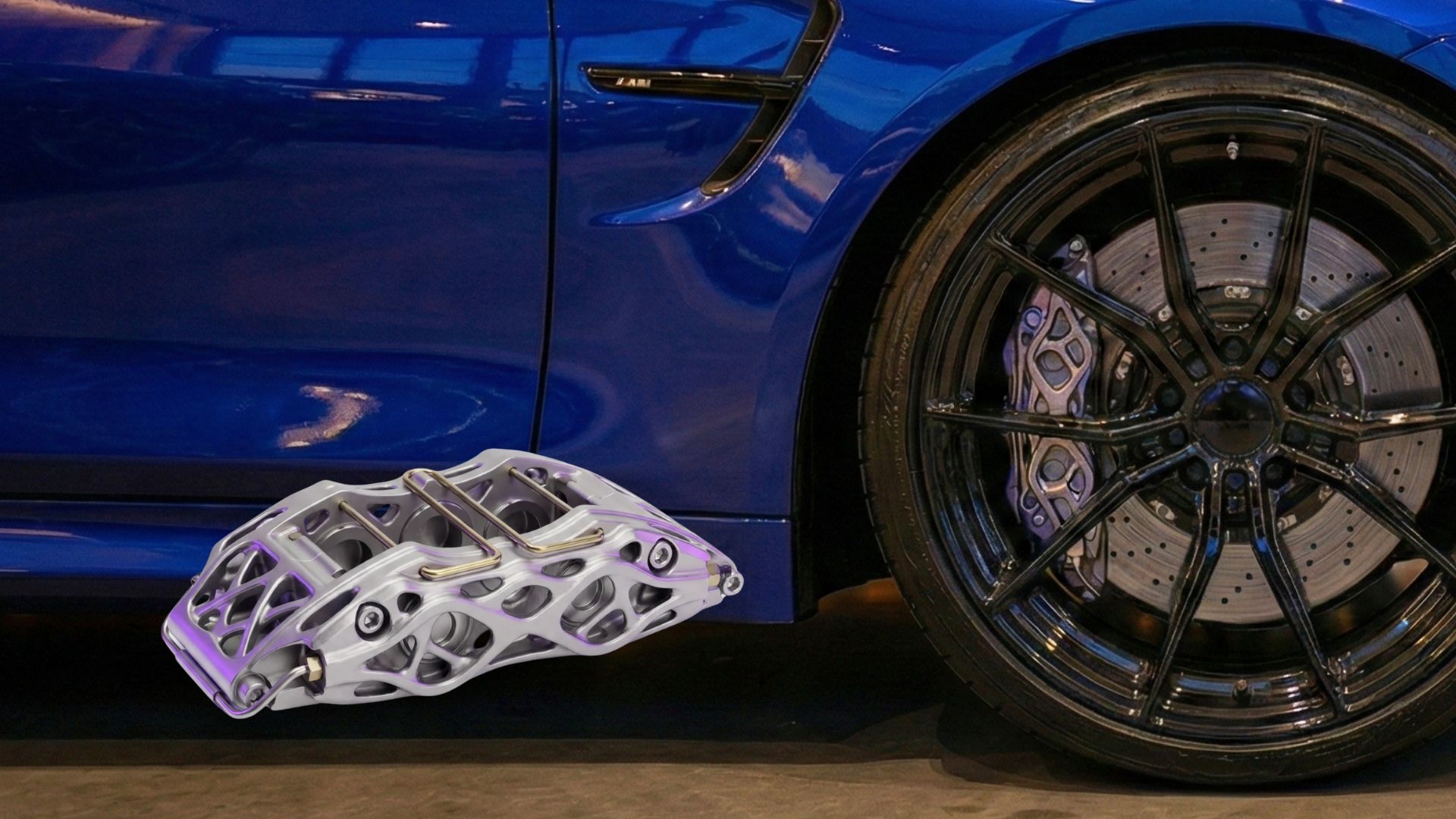 High-Performance Supercar Brake Caliper Lightweighting 