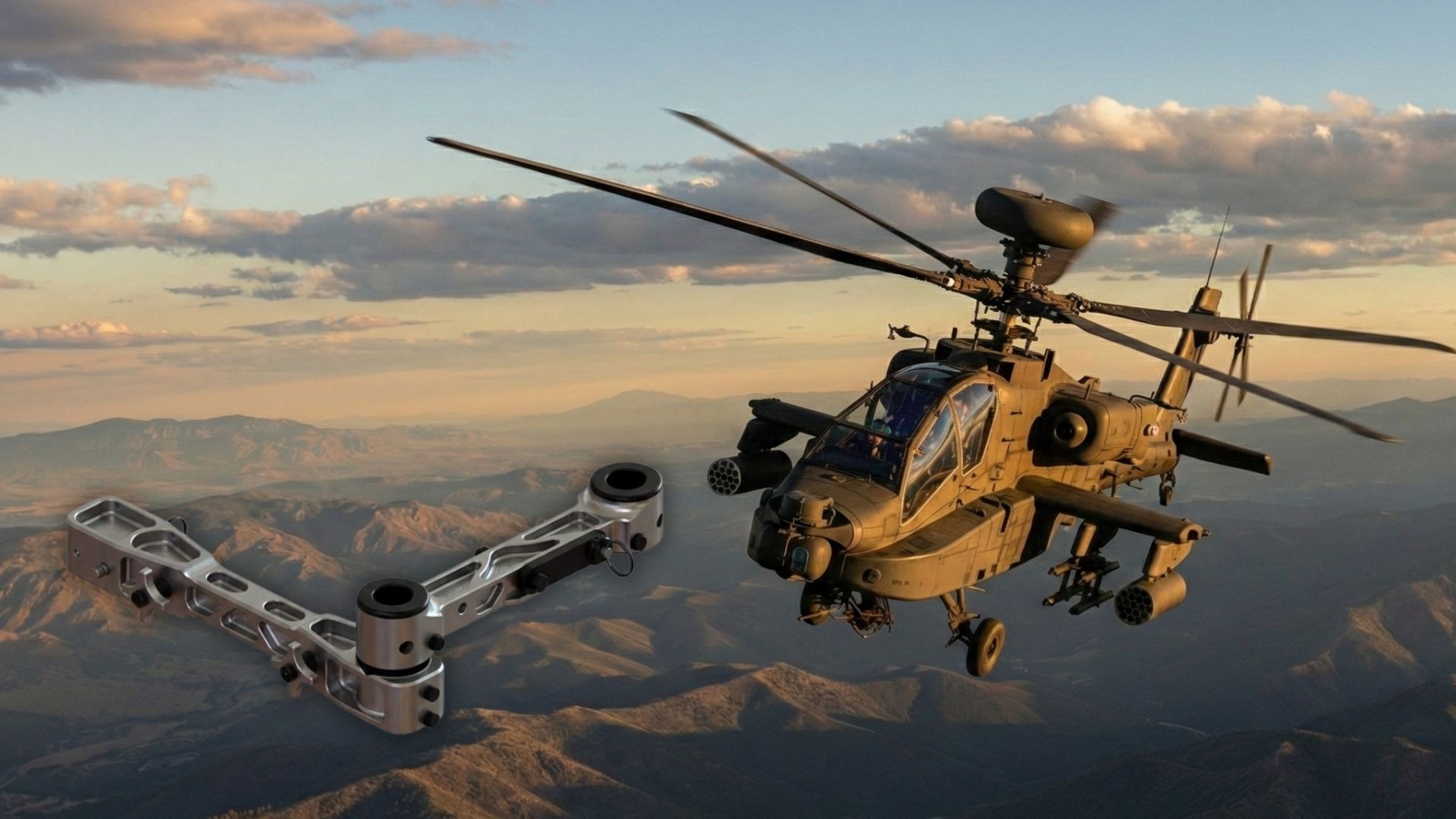 Lightweight Helicopter Armament Mount Optimization