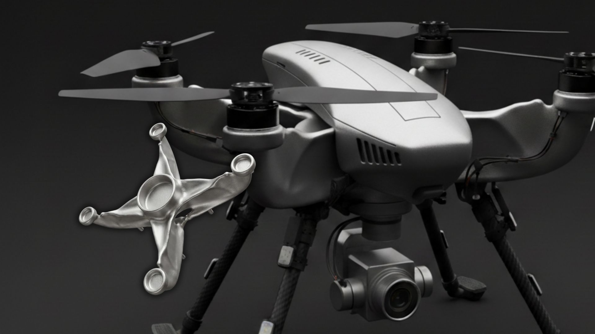 Heavy-Lift Drone Chassis: Process Migration from AM to Investment Casting