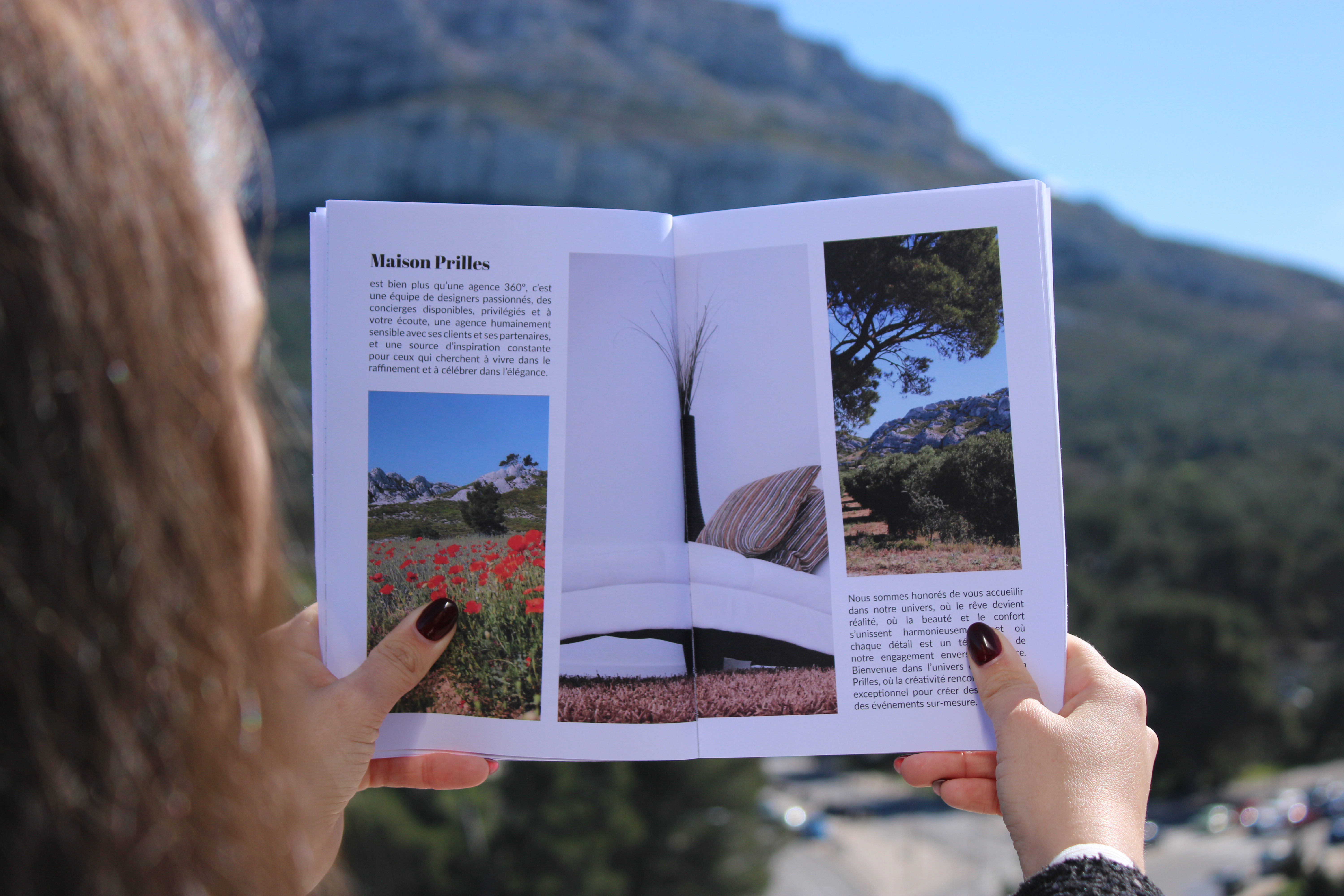 Magazine réalisé pour Maison Prilles