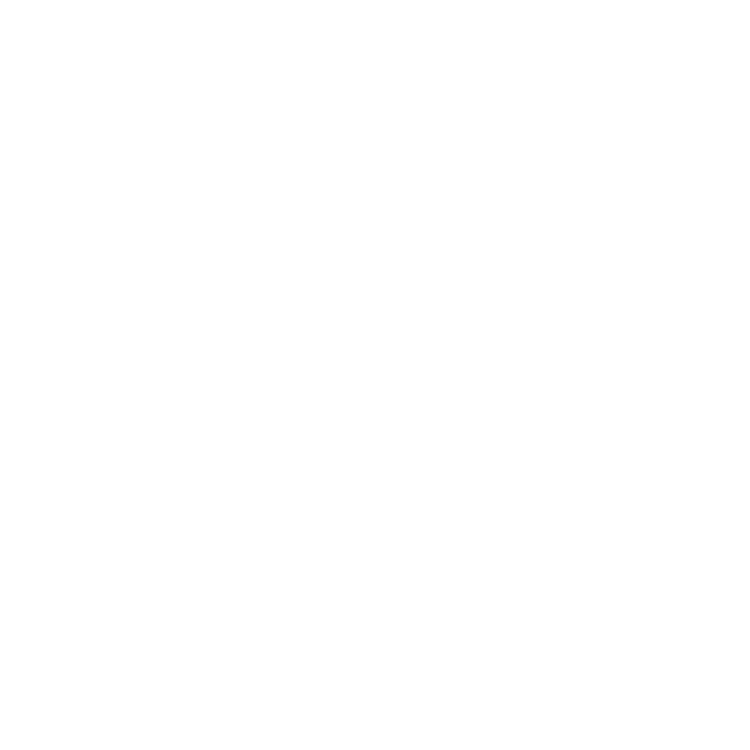 White envelope icon representing mail on a transparent background.