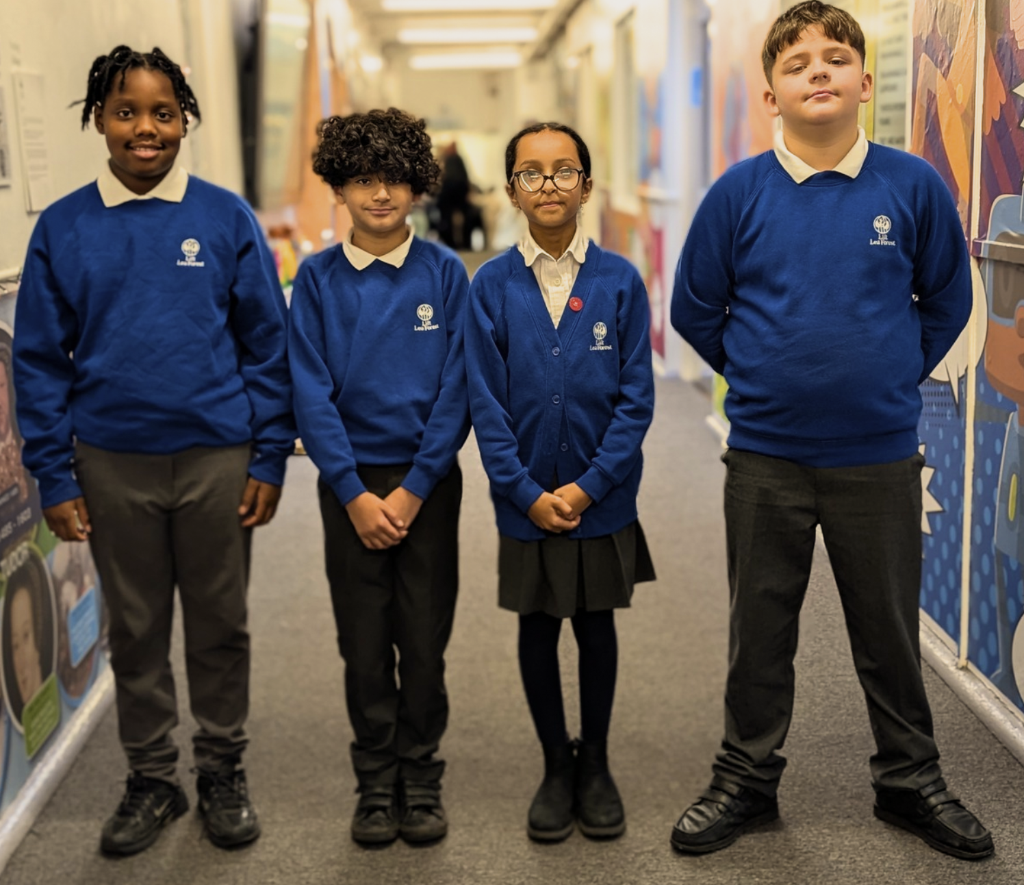 Lift Lea Forest Uniform - Royal Blue Jumpers