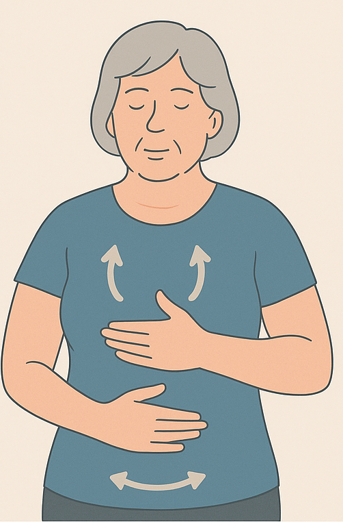 Légzéstechnikák COPD esetén: rekeszizomlégzés
