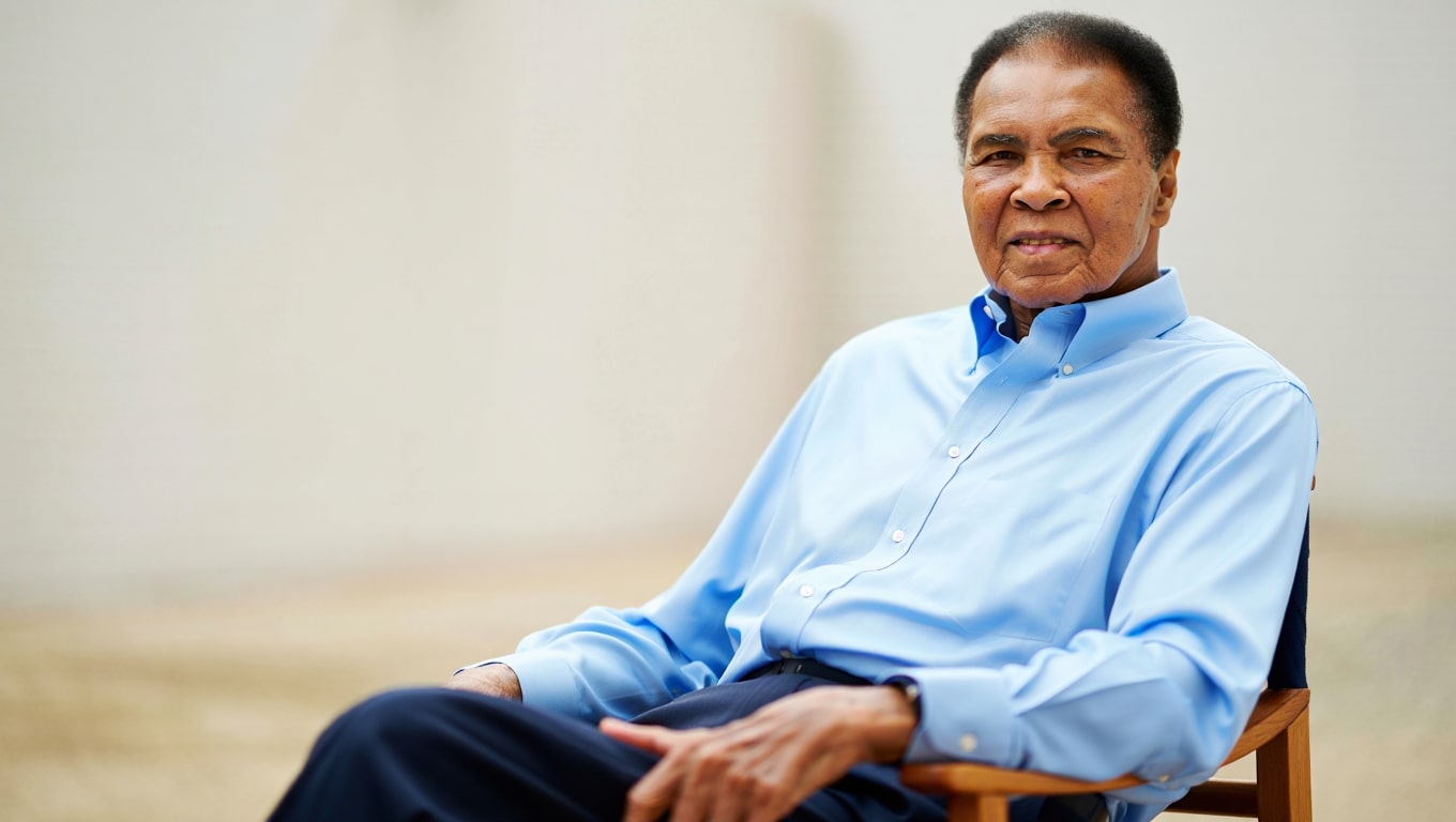 Muhammad Ali Parkinson-kórral diagnosztizálva