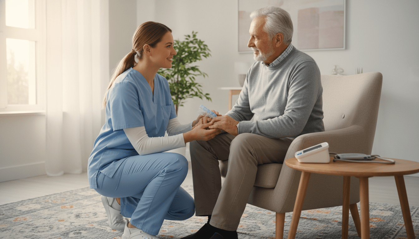 Házi gondozás órabér 2025: Miből áll össze az ár és mire számíthat?